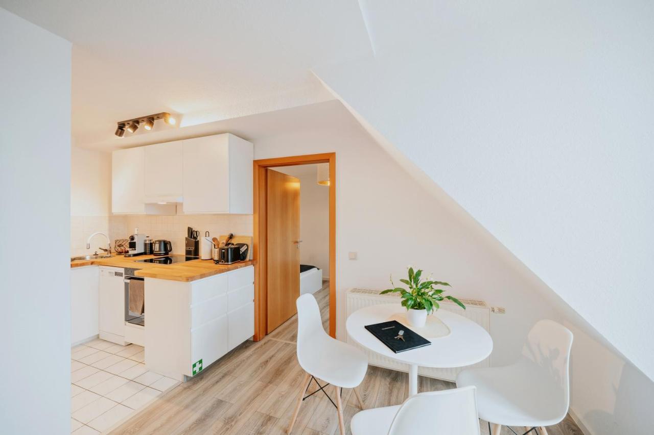 Bliss Place - Serviced Apartment - Arbeitsplatz, Zentral, Kueche, Waschmaschine, Smarttv Magdeburg Eksteriør billede
